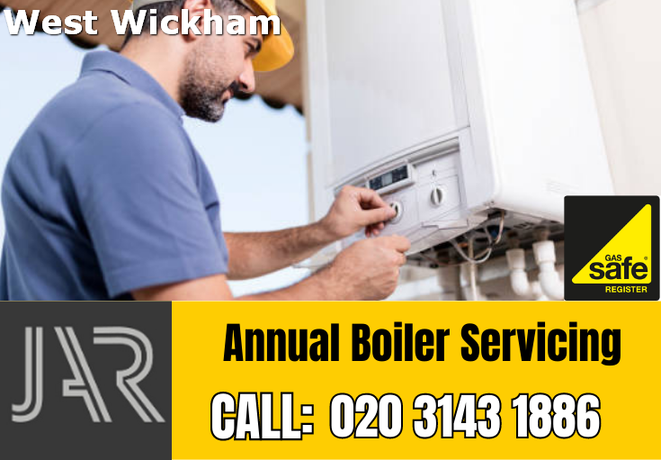 annual boiler servicing West Wickham
